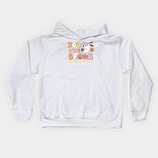 Too Cute To Spook Kids Hoodie